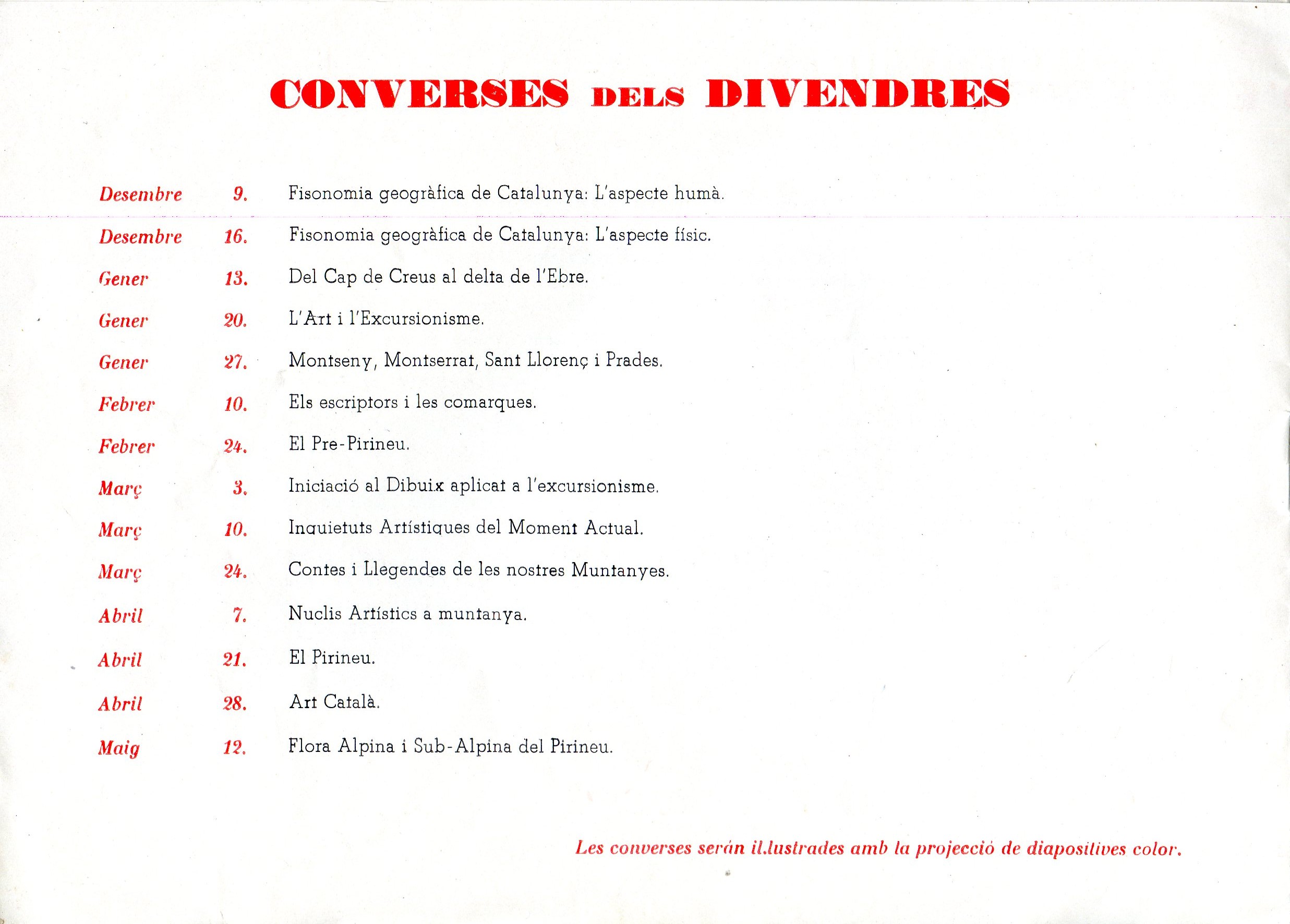 Curs pràctic d'iniciació a muntanya per a nois i noies : 1960 - 1961 - Miniatura 7